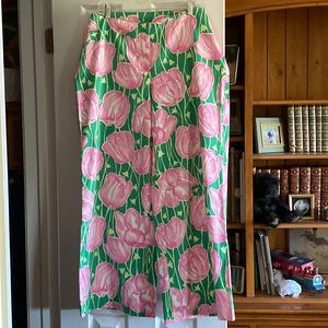 Vintage wide leg Lilly Pulitzer pants.